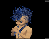 [TDS]Blue Mohawk Hair
