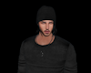 Black Dreads Beanie -M-