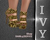 IV.Gold Party Shoes