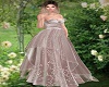 Royal rose bridal gown