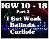 I Get Weak-Belinda C 2/2