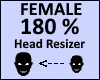Head Scaler 180% Female