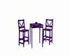 neon wolf club table