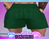 (A) Simple Shorts Green