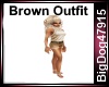[BD] Brown Outfit