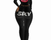 sexy black jumpsuit