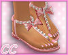 CC|MM Peach Shoes