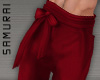 #S Resort Pants #Red