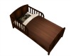 Brown Toddler Bed