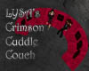 (L) Crimson Cuddle Couch
