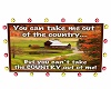 country in me frame