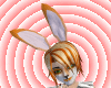 Peach Rabbit Ears