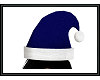 {G} Blue Santa Hat
