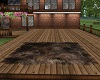 Brown Fur Rug