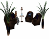 Raven ChocPurpChairs