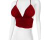 B&T Red Knit Top