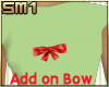 SM1 Snow White bow red