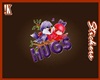 !K! Birdie Hugs sticker