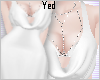 |Y| Wedding Dress White
