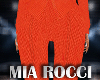 Orange Suit Pants