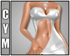 Cym S Dress V2 White