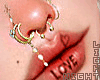 !N Nose Set Rings G