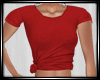 Red Knotted Tee