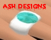 turquoise ring w silver 