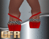 red race heels
