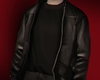 M. Leather Jacket Black