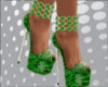 Tiger Green Stilettos