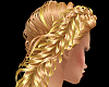 Blonde shiny goldenbraid