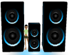 Speakers animated