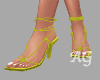 Paula Yellow Sandals