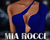 Blue Velvet Gown