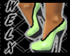 [WX] Green Plaid Shoes