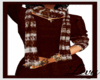 Brown Sweater w/Scarf