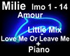 Little Mix-Love Me+Piano