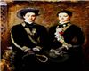 Twins Victorian Painting