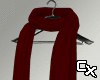 20' Fall Scarf Red M