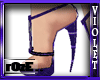 [R] Flower Violet shoes