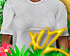 (F) xOz Baggy White Tee