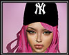 NY Cap Pink Hair