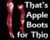 Boots for Thin BBR Apple