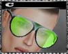 CcC mirrored shades gree