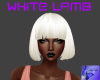 LT| White Lamb Bob Hair