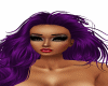 Purple Blowing Hair