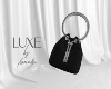 LUXE O-Bag Black Silver