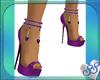 purple love heels