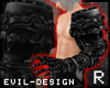 #Evil Full Arm R - Black